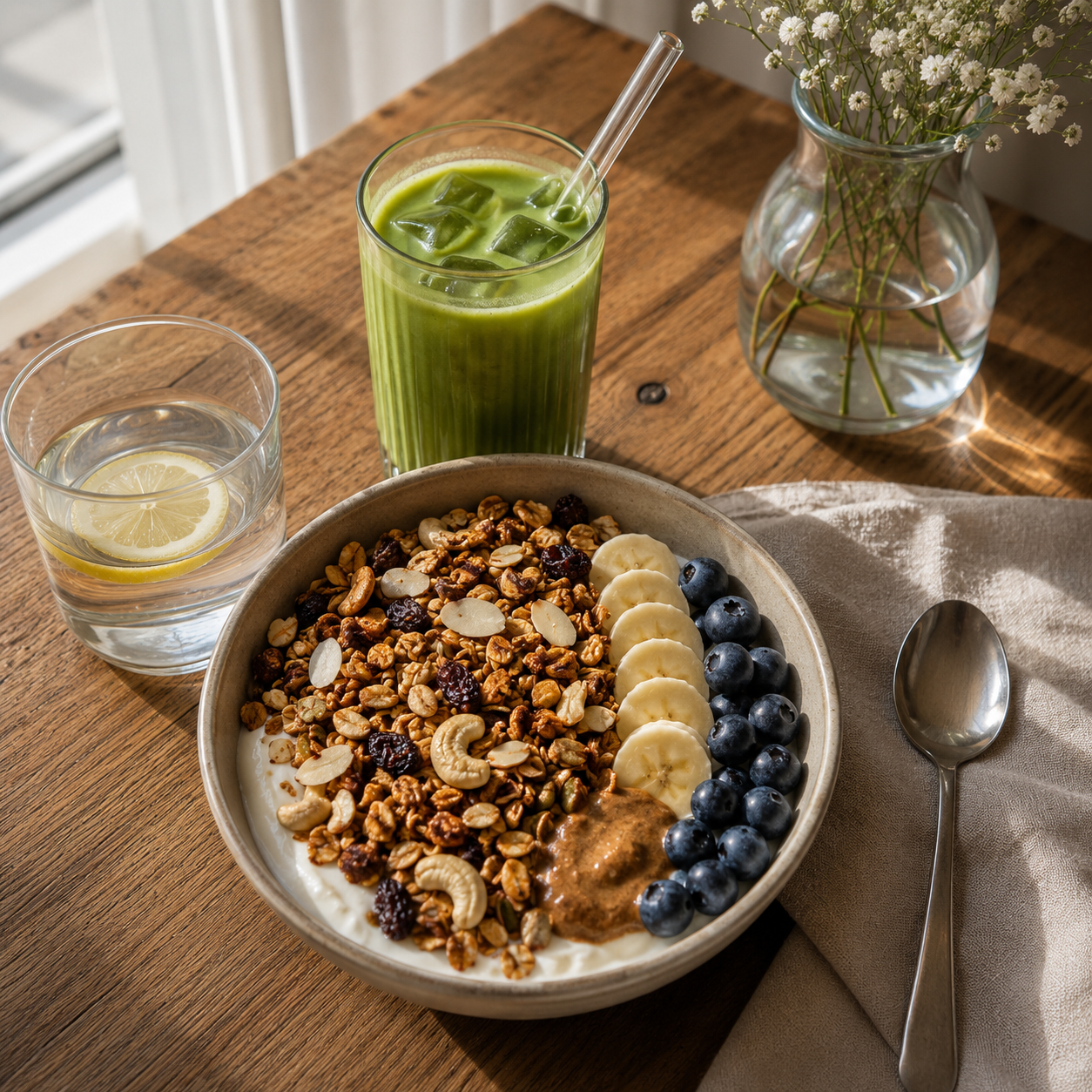 Almonds & Cashew Nuts Baked Granola