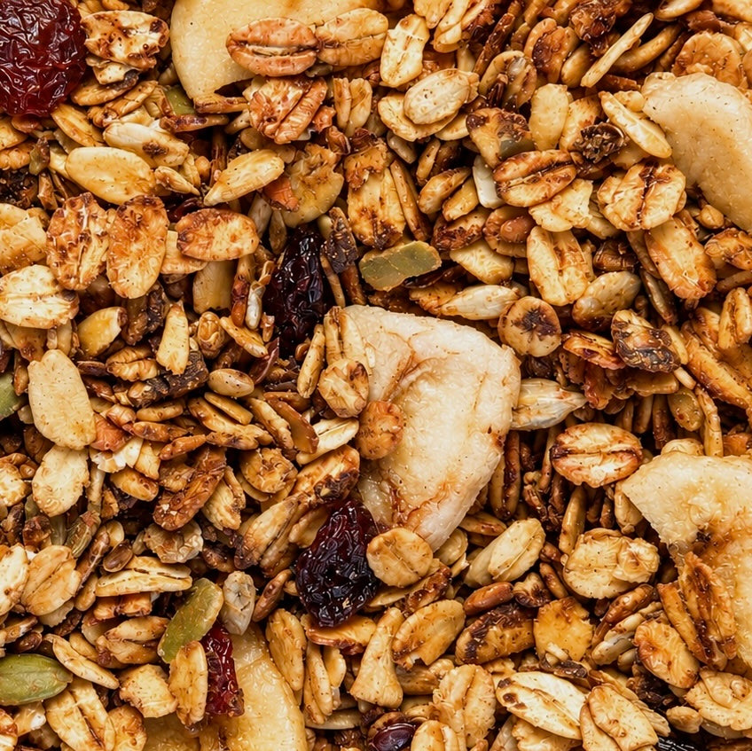 Honey & Banana Baked Granola